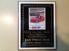 2nd Place Plaque...