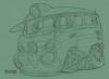 Short Bus caricature by Lemorris Harris...