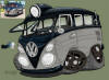 Short Bus caricature by Lemorris Harris...