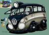 Short Bus caricature by Lemorris Harris...